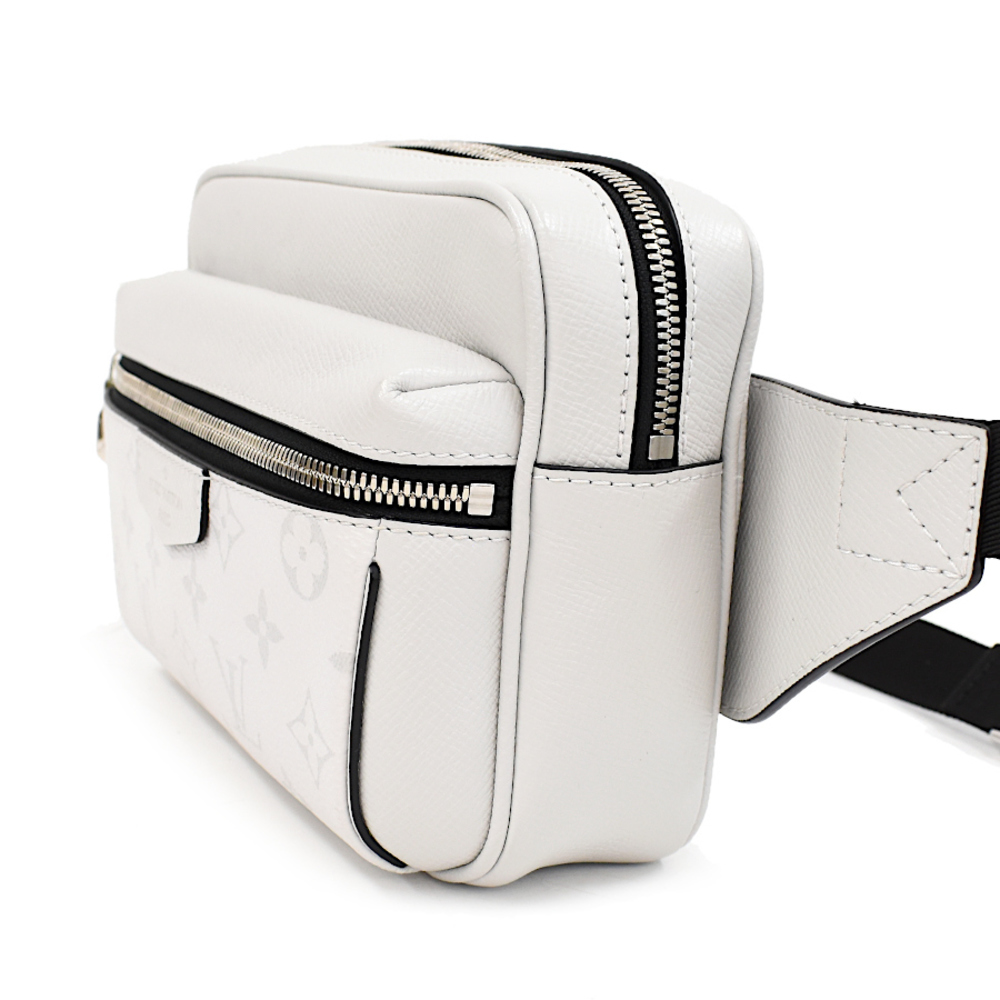 Louis Vuitton Bumbag Outdoor Body Bag Taigarama Antarctica White